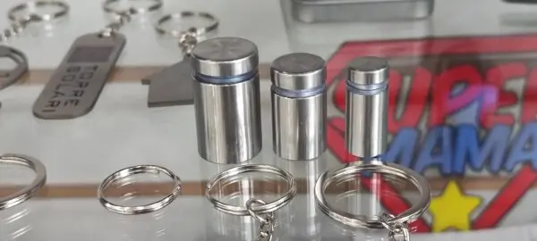 Frascos de aluminio para muestras